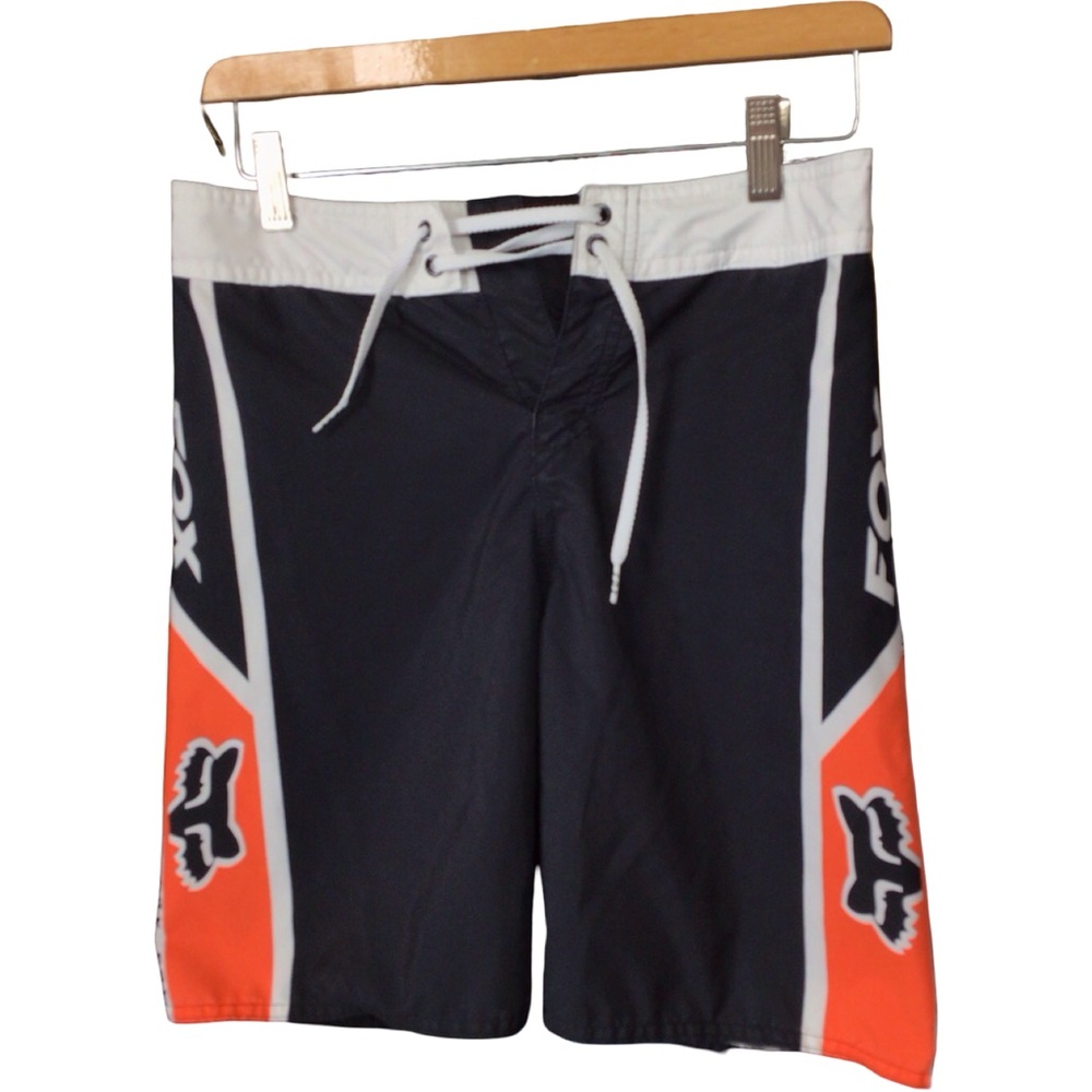 Fox Black and Orange  Mendivil h Swim Shorts